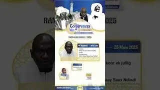Conf&eacute;rences du Ramadan 2025 &ndash; Mosqu&eacute;e Cheikh Mame Mor Mback&eacute;, Vendredi 28 Mars 2025 #PressComTTKSF