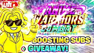 RELEASE! Grinding And Vibin Last Map in Anime Warriors Combat!