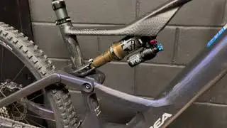 Orbea Rise M10 - full suspension electric mountain bike - walk around