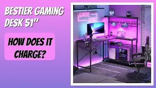 REVIEW (2025): Bestier Gaming Desk 51