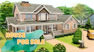 Дом на продажу💸│Строительство│House for sale│SpeedBuild│NO CC [The Sims 4]