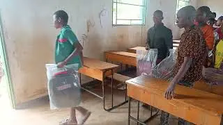 Filing Out of a School Distribution Site