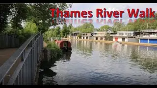 England (Oxford) | Thames River Walk | 4K
