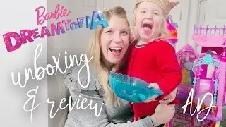 BARBIE DREAMTOPIA RAINBOW COVE UNBOXING, ASSEMBLING AND REVIEW! #AD