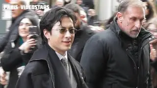 Hudson Williams ( Heated rivalry ) @ Milan 19 january 2026 during the Fashion Week