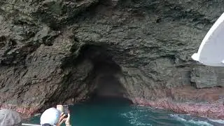 Kauai, Hawaii Napali Coast Cave Boat Tour