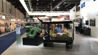 World Premiere UHD holograms   Abu Dhabi February 2017   IDEX exhibition Rheinmetall Defence   Field