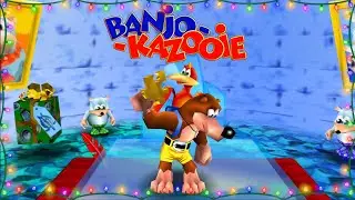 We Take On Freezeezy Peak, A Very Christmas Themed Ice World From The Classic N64 Banjo-Kazooie! &ndash;E4