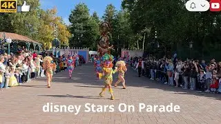 Disneyland Paris [4K] - Disney Stars On Parade - #disneylandparis #disney #disneyfan #disneyfans