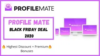 ProfileMate Black Friday Deal 2020 ( Lifetime Deal At Discounted Price ) #profilemate