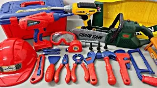 【無言ASMR】工具おもちゃの開封 🛠️ 電動ドライバー・工具セット｜音フェチ・作業音 #1
