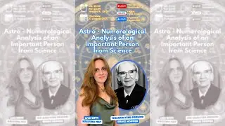 Live | Astro-Numerological Analysis of a Scientist: Grace Hopper | 21 August 2025