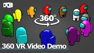 360 VR Video Demo Animation created by 3D software Maya - Part 5