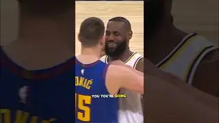 LeBron James mic&rsquo;d up as he reaches 40k points! | #Shorts