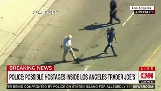 BREAKING: Possible Hostages Inside Los Angeles Trader Joe&rsquo;s (CNN Newsroom 7/21/18)