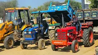 🚜 Tractor vs JCB &ndash; Power Show on Site