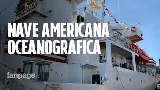 Approda a Napoli la nave oceanografica della Marina Militare Americana