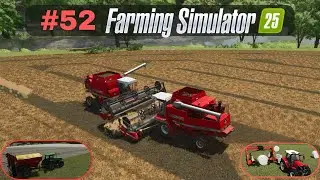 Harvest & Field Work, new Combine| Farming Simulator 25 | Riverbend springs ep.52 #farmingsimulator