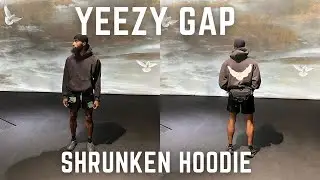 Толстовка Yeezy Gap Balenciaga￼ Shrunken