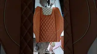 New Swift Dzire Car Seat Cover design joint stitching premium quality leather #shorts#sewing #viral