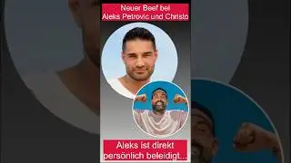 Christo lacht &uuml;ber Aleks Petrovic... aber der findet es gar nicht witzig!