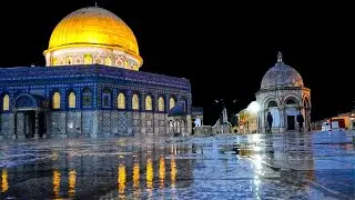 Al Aqsa Mosque looks like a flower during Rain || 11th Nov Fajar Adhan