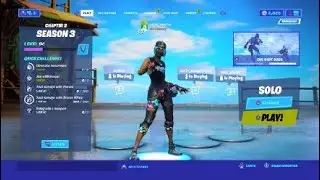 Trying the new flare gun (fortnite)