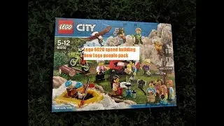 Lego City 60202 People Pack - Outdoor Adventures - Lego Speed Build Review - New set 2018