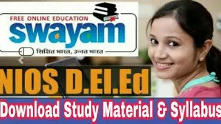 D.el.ed Full Syllabus and full study material of First semester.