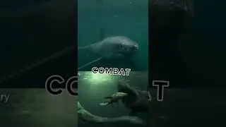 GREAT WHITE SHARK VS CRETOXYRHiNA MANTELLI edit
