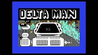 DELTA MAN - Commodore 64 Game - Cosmi Corporation - introduction cut scene