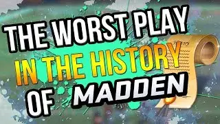 Madden 18 Ultimate Team :: The Worst Play In The History Of Madden! Budget Squad No Money Spent!