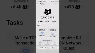 Airdrop de telegram CATS