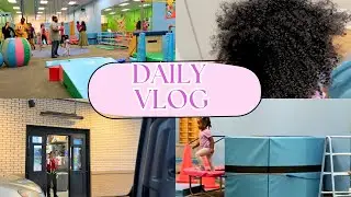 Day in My Life with Kids | Gym Class, Hair Wash Day + Chick-fil-A Dinner