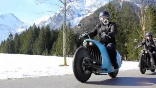 Green Technology - Johammer Electric Motorcycle - Futuristic electric cruiser