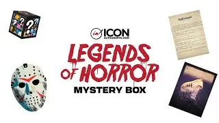 Icon Autographs Legends of Horror Mystery Box