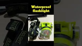 WATERPROOF FLASHLIGHT (Unboxing) #shorts #unboxing #shopeehaul #shopeeunboxing