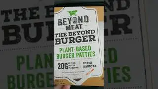 Tasty Whale reviews: Beyond Meat The Beyond Burger cooking pt 1