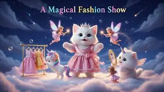 Royal Kitten&rsquo;s Magical Dream | Fantasy Cat Fashion Show in the Sky #catvideos #cutecat