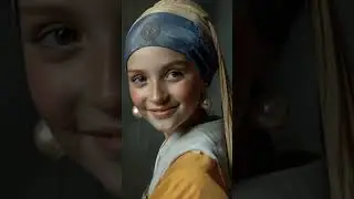 Girl with the earring pearl