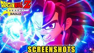 Только что были опубликованы новые скриншоты игрового процесса DLC DAIMA для Dragon Ball Z: Kakarot.