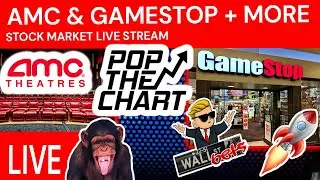 AMC & GameStop LIVE STREAM | SAFEMOON GIVEAWAY | FEGEX DAY | 06.30.21 | Pop The Chart | YouTube