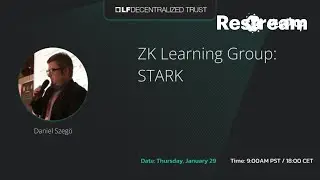 ZK Learning Group: STARK