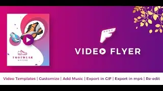 Video Flyer, GIF Poster Maker, Motion Ad Creator