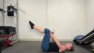 Heel Drop + Cross Press