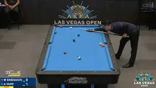 10-BALL ▸ М. СНИЕГОЦКИ против А. ЯПП ▸ Alfa Las Vegas Open 2022