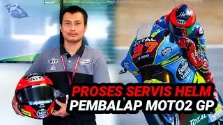BEGINI PROSES SAYA SERVIS HELM PEMBALAP