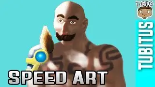 Braum Speed Painting / League of legends speed art or drawing