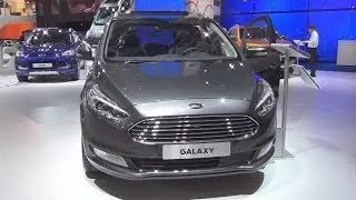Ford Galaxy Titanium 2.0 TDCI 132 AWD AT (2016) Exterior and Interior