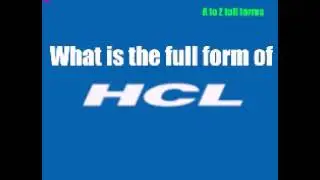 HCL full form
